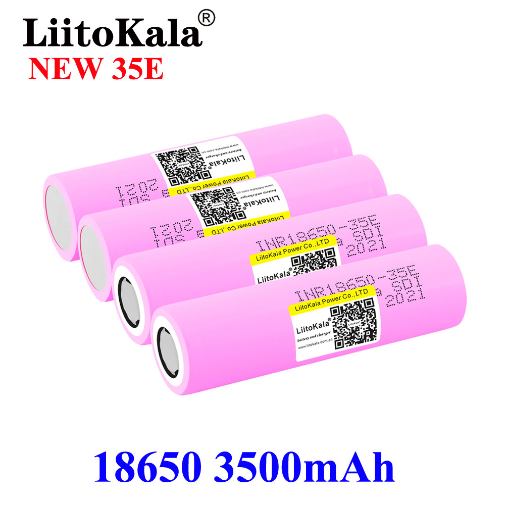 Vape Battery 18650 - Nueva Batería Original LiitoKala INR18650 35E
