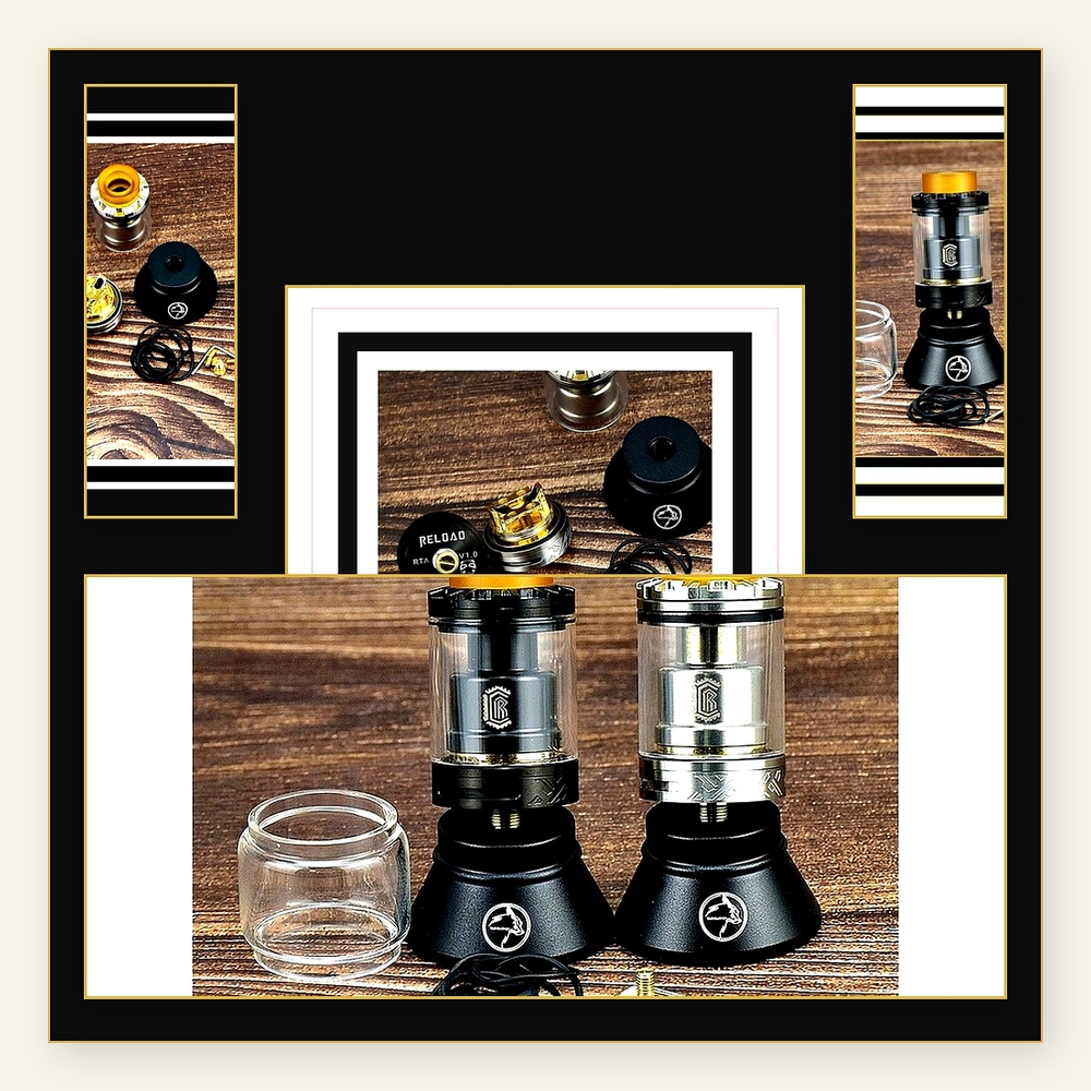 Vape Accessory - ReLoad RTA 24mm 3.5ml Atomizador de