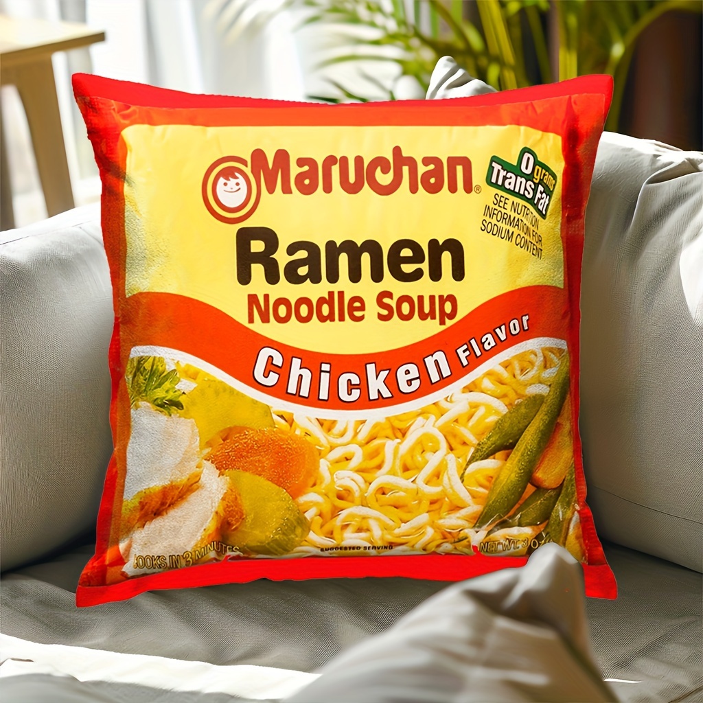 Vape Decoration - Cojín de Fideos Ramen con Sabor