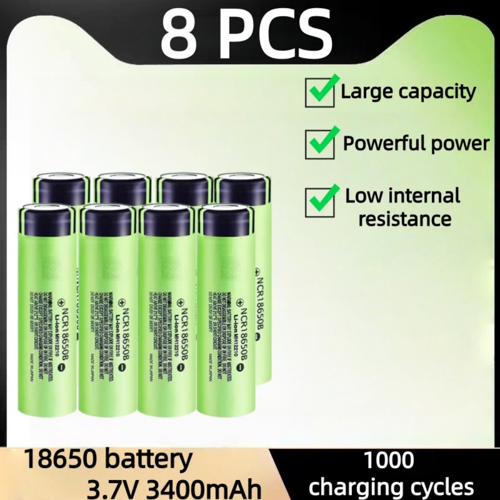 Batería NCR18650 de 3400mAh, N - Vape Battery 18650 reseña y precio
