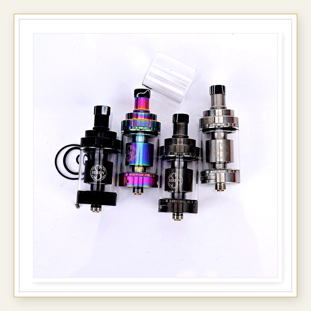 Atomizador reconstruible Siren - Vape Coil Replacement reseña y precio
