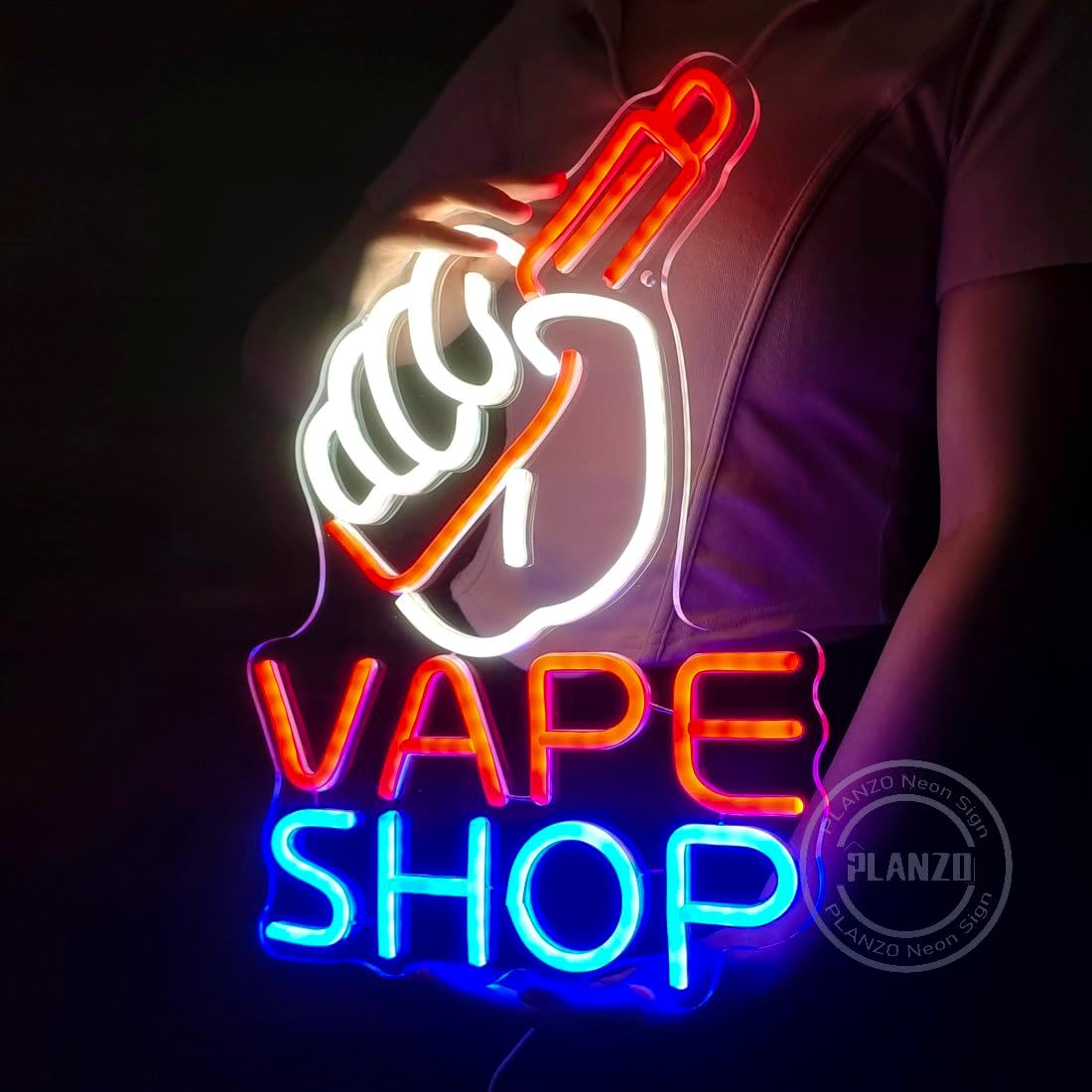 VAPE Shop-letrero de neón para - Vape Decoration reseña y precio