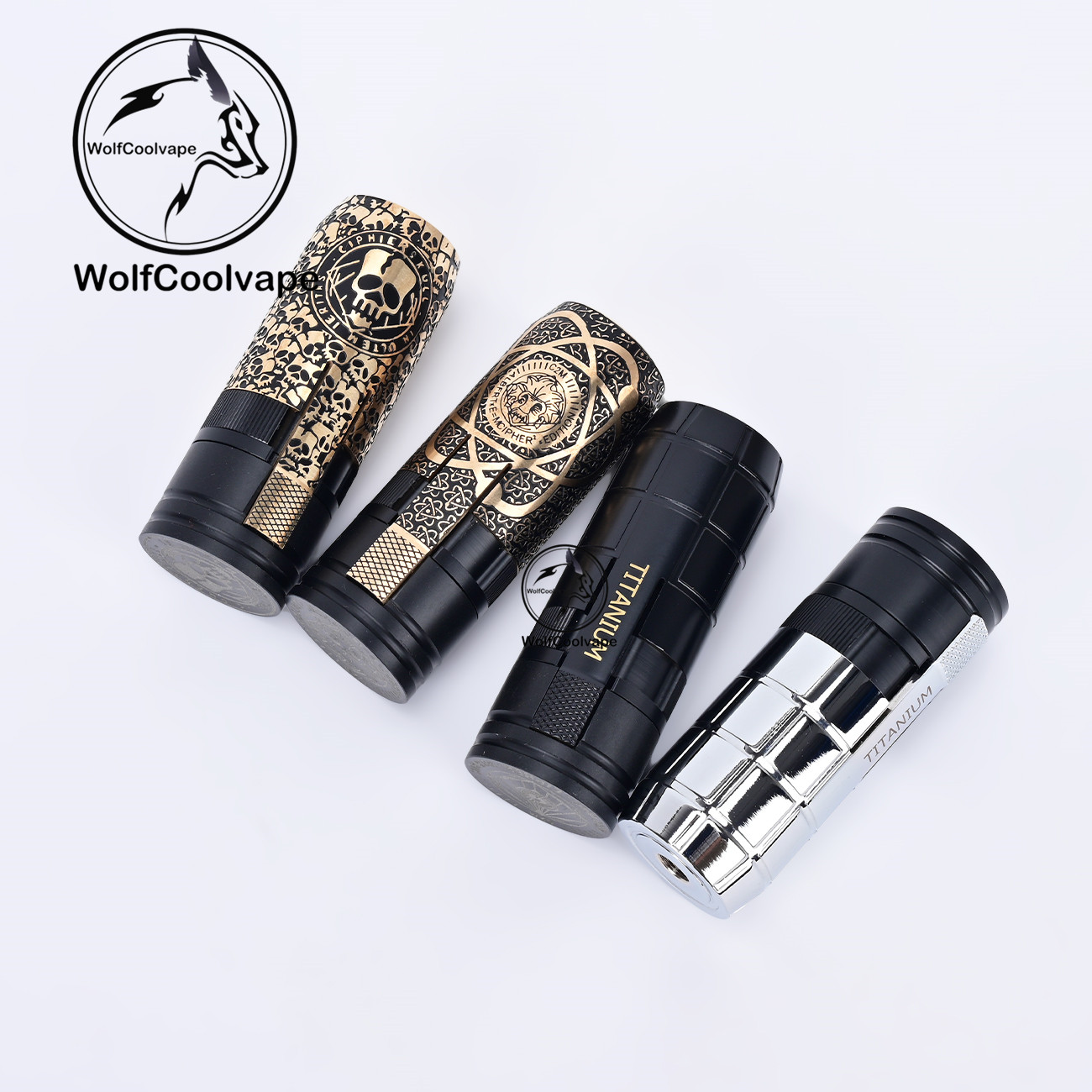 Wolfcoolvape MK2 Mod mecánico  - Vape Battery 18650 reseña y precio