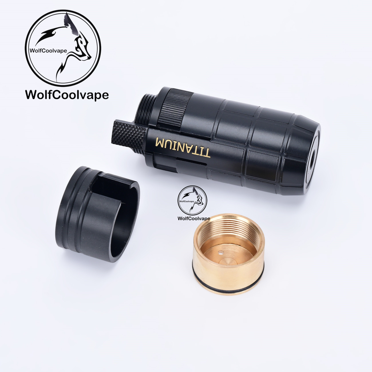 Wolfcoolvape MK2 Mod mecánico  - Vape Battery 18650 reseña y precio