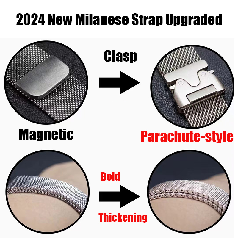 Correa milanesa para Apple Wat - Mesh Coil Strip reseña y precio